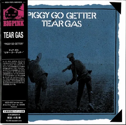 TEAR GAS / ティアー・ガス / PIGGY GO GETTER / ピギー･ゴー･ゲッター（紙ジャケット）