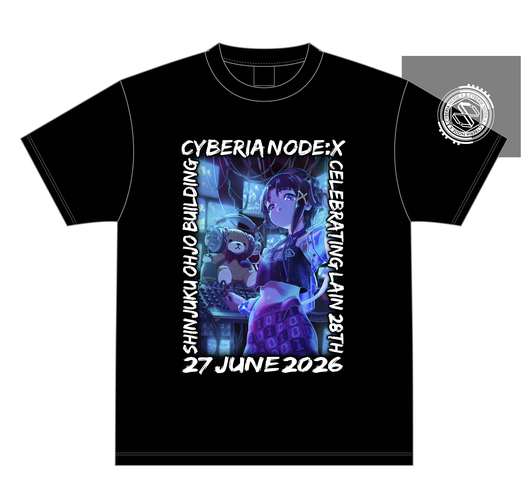 WASEI "JJ" CHIKADA / XXL / Cyberia Node “Two” T-shirt