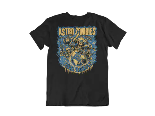 ASTRO ZOMBIES / アストロゾンビーズ / XL/FINAL ASSAULT BLACK T-SHIRT-MEN