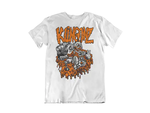 KLINGONZ / L/KLINGONZ WHITE T-SHIRT-MEN