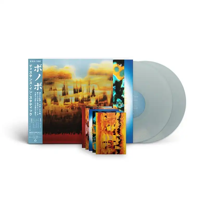 BONOBO / ボノボ / ディスタンス･イン･スタティック（2LP 数量限定 日本語帯付き･解説書封入 パステルブルー･ヴァイナル ポストカード封入） / DISTANCE IN STATIC (2LP INDIE EXCLUSIVE PASTEL/OBI)