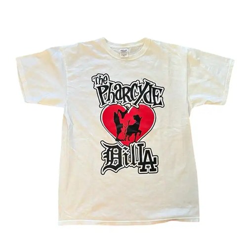 J DILLA & PHARCYDE  / PHARCYDE & DILLA T-SHIRT (WHITE) (XL)