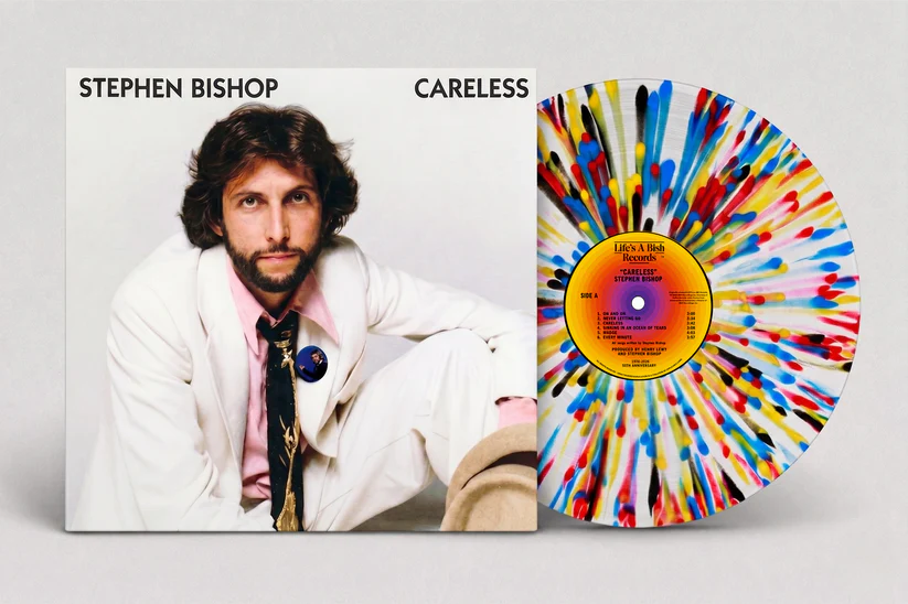 STEPHEN BISHOP / スティーヴン・ビショップ / CARELESS (50TH ANNIVERSARY EDITION) (SIGNED LP)