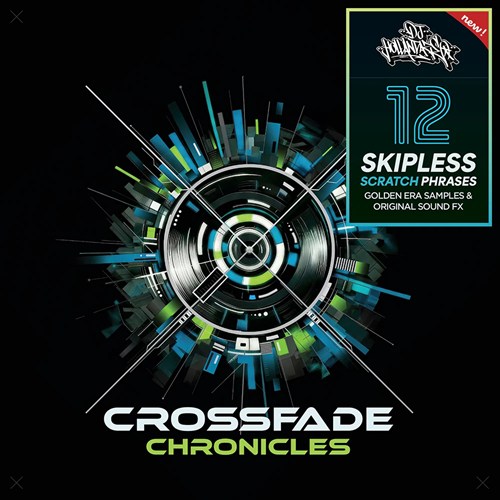 DJ HOLLANDAZE / CROSSFADE CHRONICLES (7") (BLUE VINYL)