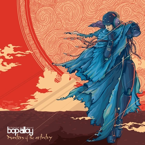 BOP ALLOY (SUBSTANTIAL & MARCUS D) / MASTERS OF THE ARTISTRY (LP) (ゴールド・マーブル入り半透明レッド・ヴァイナル仕様)
