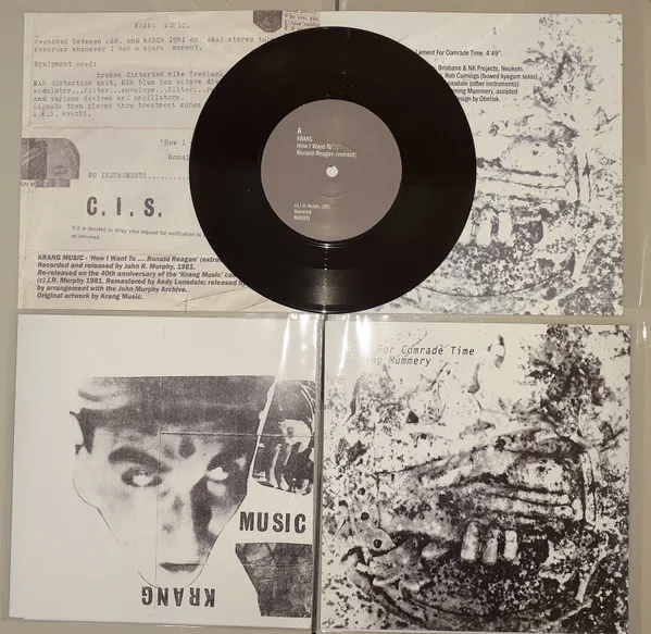 KRANG MUSIC/BROWNING MUMMERY / HOW I WANT TO.../LAMENT FOR COMRADE TIME