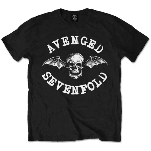 AVENGED SEVENFOLD / アヴェンジド・セヴンフォールド / CLASSIC DEATH BAT BLACK T-SHIRT<SIZE:XL>