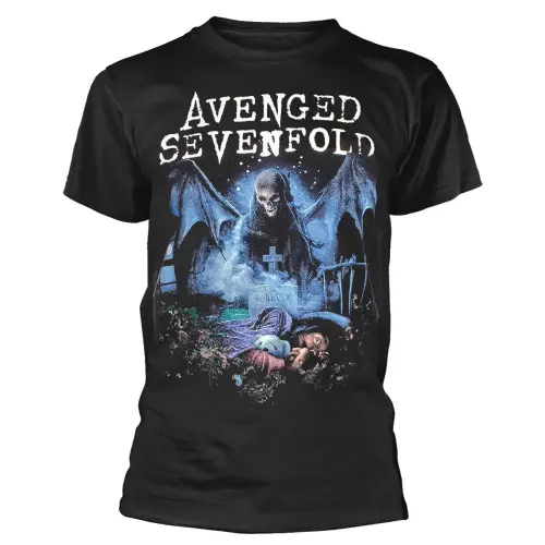 AVENGED SEVENFOLD / アヴェンジド・セヴンフォールド / RECURRING NIGHTMARE BLACK T-SHIRT<SIZE:L>