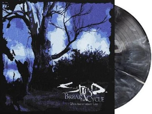 STAIND / ステインド / BREAK THE CYCLE (25TH ANNIVERSARY LIVE) (BLACK ICE BLACK WAVE COLOR VINYL)