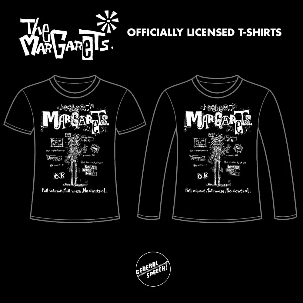 MARGAReTS(JPN/PUNK) / L/LONG SLEEVE T-SHIRT BLACK