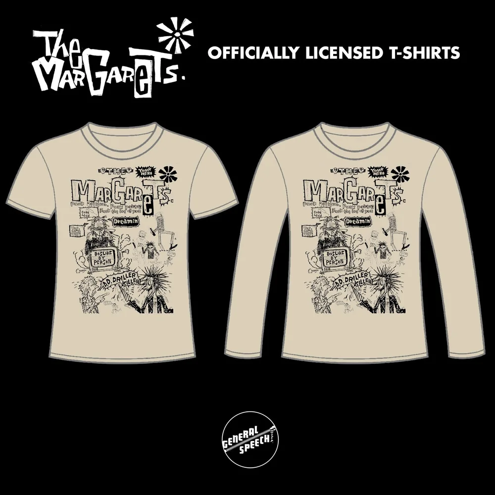 MARGAReTS(JPN/PUNK) / L/SHORT SLEEVE T-SHIRT TAN