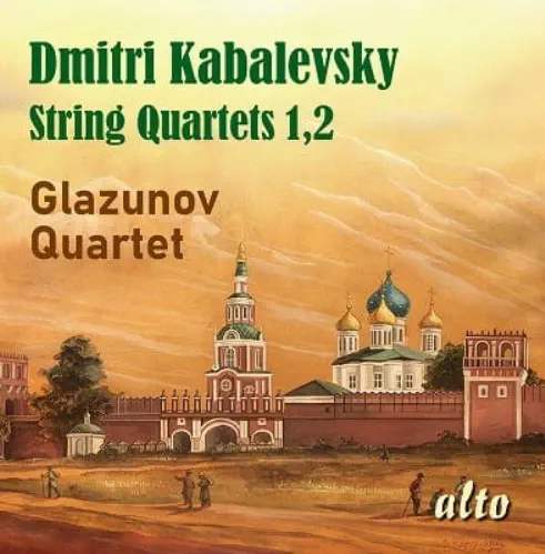 GLAZUNOV QUARTET / グラズノフ四重奏団 / KABALEVSKY:STRING QUARTETS (CD-R)