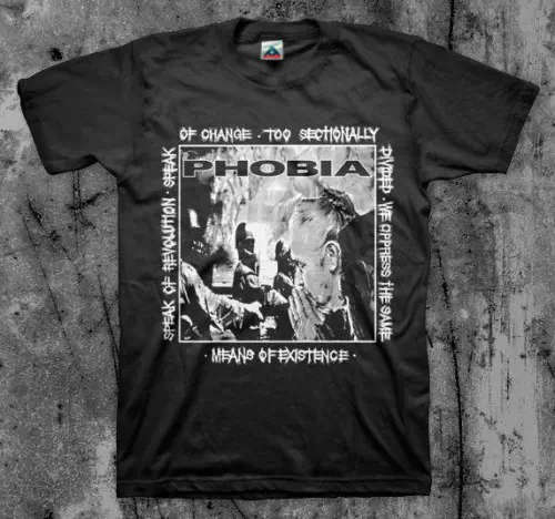 PHOBIA (PUNK) / XL/MEANS OF EXISTENCE T-SHIRT