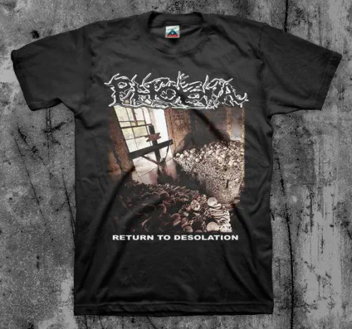 PHOBIA (PUNK) / L/RETURN TO DESOLATION T-SHIRT
