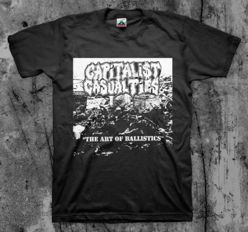 CAPITALIST CASUALTIES / L/THE ART OF BALLISTICS T-SHIRT