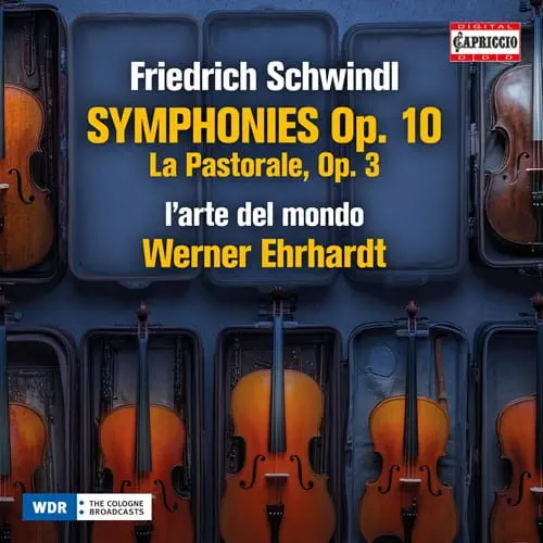 WERNER EHRHARDT / ヴェルナー・エールハルト / SCHWINDL:SYMPHONIES OP.10 / SCHWINDL:SYMPHONIES