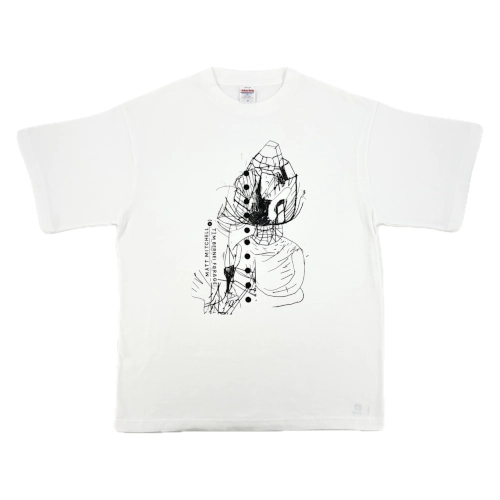 ディスクユニオン / スティーブ・バイラム・アート Ｔ－ＳＨＩＲＴＳ 白（ＸＬ） / STEPHEN BYRAM ART T-SHRITS(WHITE/XL)