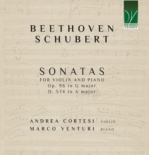 ANDREA CORTESI / アンドレア・コルテージ / BEETHOVEN/SCHUBERT:VIOLIN SONATA