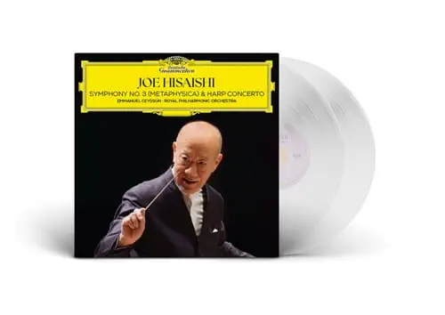 JOE HISAISHI / 久石譲 / JOE HISAISHI:SYMPHONY NO.3/HARP CONCERTO (CRYSTAL CLEAR LP) / (CRYSTAL CLEAR LP)JOE HISAISHI:SYMPHONY NO.3/HARP CONCERTO