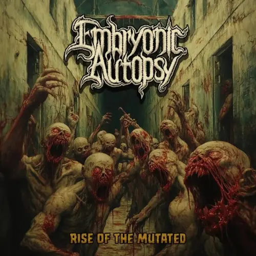 EMBRYONIC AUTOPSY / RISE OF THE MUTATED (RED / BLACK SPLATTER VINYL)