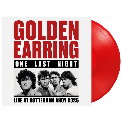 GOLDEN EARRING (GOLDEN EAR-RINGS) / ゴールデン・イアリング / ONE LAST NIGHT (LIVE AT AHOY ROTTERDAM 2026): 2000 COPIES LIMITED TRANSLUCENT RED COLOR 180g VINYL