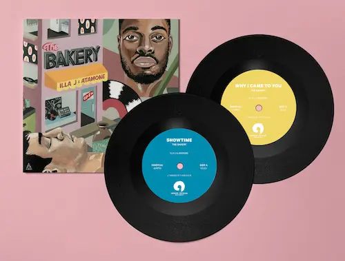 ILLA J & ATAMONE / THE BAKERY (7"X2)