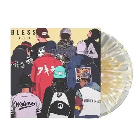 V.A. (INNEROCEAN RECORDS)  / BLESS VOL. 1 COMPILATION (2LP) (MILKY CLEAR W/ YELLOW SPLATTER VINYL)