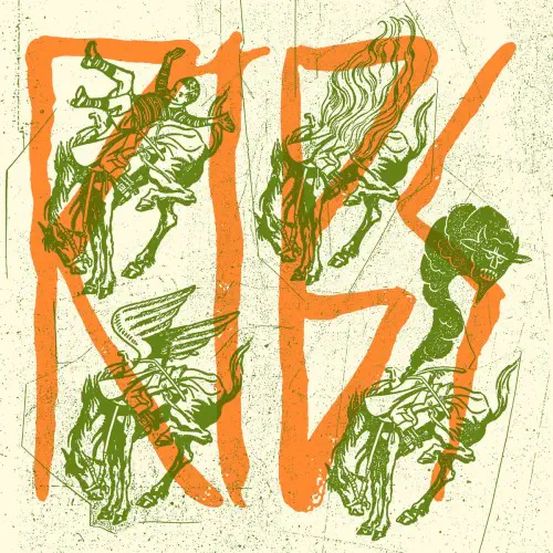 RIBS / COLD RIBS (LP, FULL COLOR STRIKING ARTWORK, DOUBLE-SIDED LYRIC INSERT)