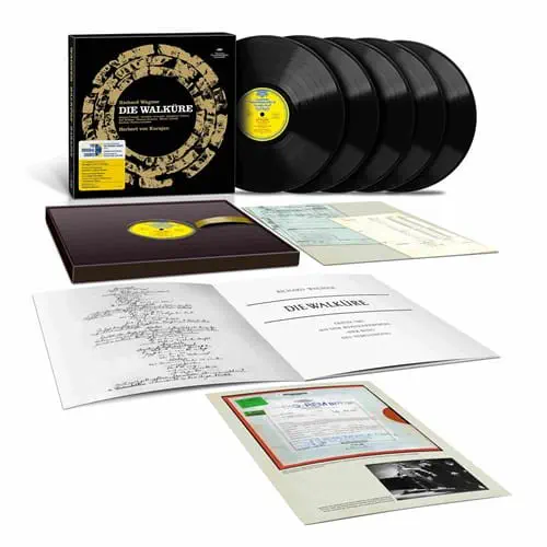 HERBERT VON KARAJAN / ヘルベルト・フォン・カラヤン / WAGNER:DIE WALKURE (LP)