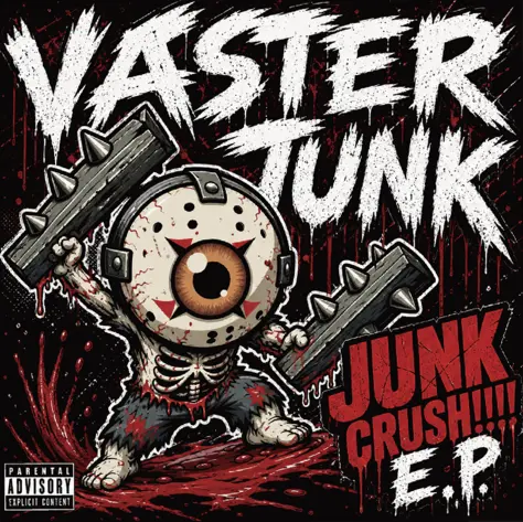 VASTER JUNK / JUNK CRUSH!!!! E.P / JUNK CRUSH!!!! E.P<CD-R>