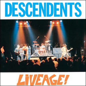 DESCENDENTS / ディセンデンツ / LIVEAGE! (LP/COLOR VINYL)