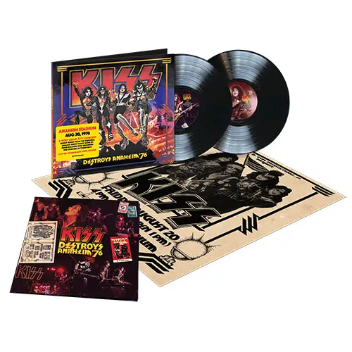 KISS / キッス / DESTROYS ANAHEIM '76 (LP)