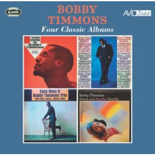 BOBBY TIMMONS / ボビー・ティモンズ / FOUR CLASSIC ALBUMS (This Here Is Bobby Timmons/Soul Time/: Easy Does It/Sweet and Soulful Sounds)