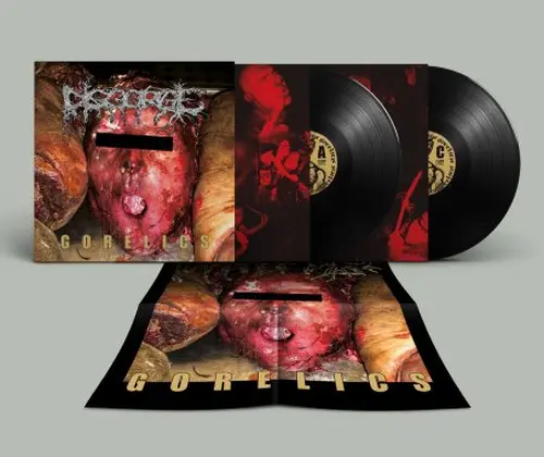 DISGORGE (from Mexico) / ディスゴージ / GORELICS (SOLID BLACK VINYL)