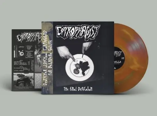 COPROPHAGIST / THE FINAL DEFECATION (DIE HARD FECULENT COPRO-BROWN SWIRL VINYL + OBI STRIP)