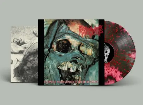 REGURGITATE / リガージテイト / EFFORTLESS REGURGITATION OF BRIGHT RED BLOOD (2ND PRESS) (DIEHARD MULTICYSTIC GREEN-PINK SPLATTER VINYL)