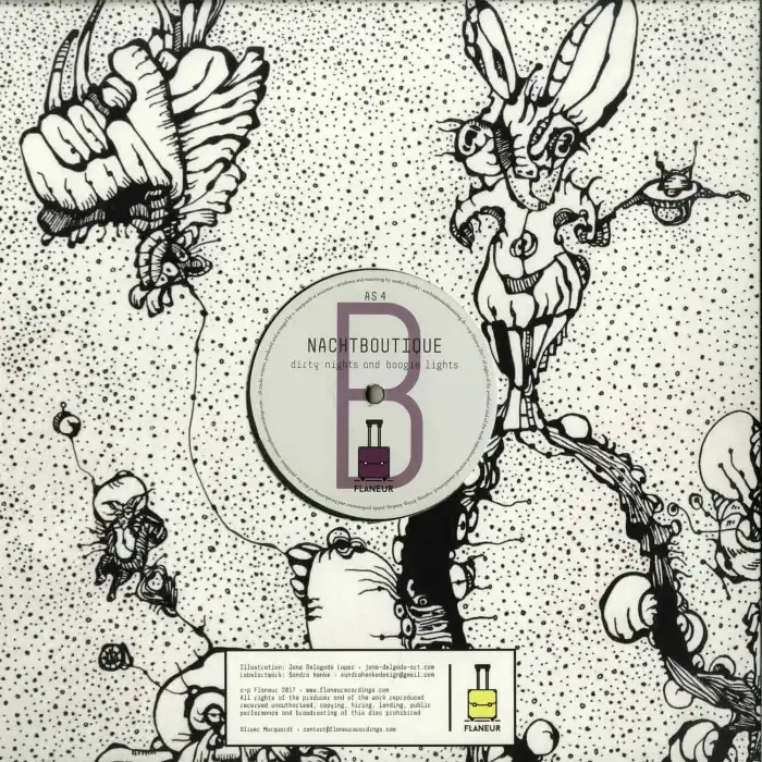 DJ JAUCHE / NACHTBOUTIQUE - DIRTY NIGHTS AND BOOGIE LIGHTS PT. 4 (LIM. REISSUE)