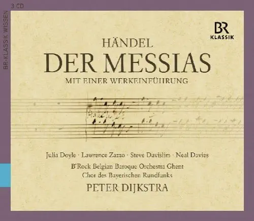 PETER DIJKSTRA / ペーター・ダイクストラ / HANDEL:DER MESSIAS