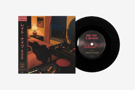 MIDAS TOUCH & IVAN MAKVEL / ACROSS THE ROOM / STAY WITH ME (7")