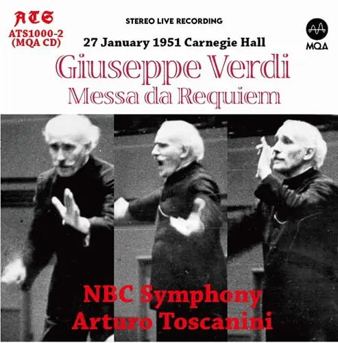 ARTURO TOSCANINI / アルトゥーロ・トスカニーニ / VERDI:MESSA DA REQUIEM (MQACD)