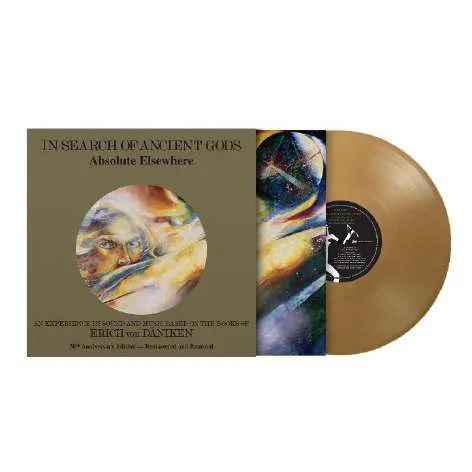 ABSOLUTE ELSEWHERE / アブソリュート・エルスホェア / IN SEARCH OF ANCIENT GODS: 500 COPIES LIMITED GOLD COLOR VINYL