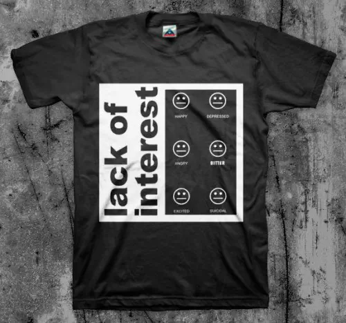 LACK OF INTEREST / ラック・オブ・インタレスト / L/MOODS T-SHIRT