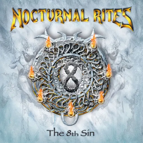 NOCTURNAL RITES / ノクターナル・ライツ / THE 8TH SIN (CLEAR VINYL)