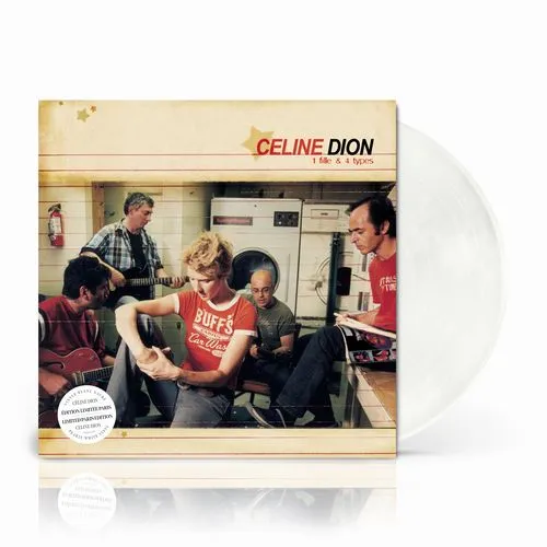 CELINE DION / セリーヌ・ディオン / 1 FILLE & 4 TYPES (PEARLY WHITE VINYL)