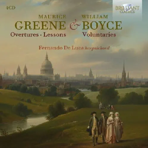 FERNANDO DE LUCA / フェルナンド・デ・ルーカ / GREENE:OVERTURES/BOYCE:VOLUNTARIES