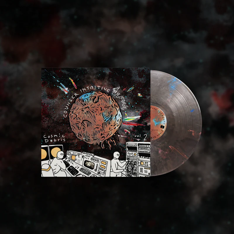 COUNTER INTUITIVE RECORDS (LABEL) / COSMIC DEBRIS, VOL 2 (LP/COLOR VINYL)