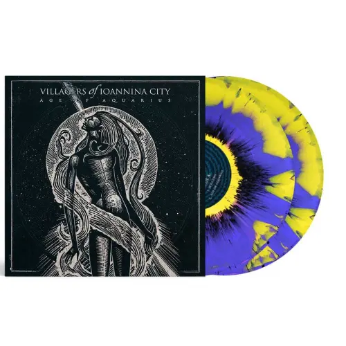 VILLAGERS OF IOANNINA CITY / AGE OF AQUARIUS (YELLOW PURPLE BLACK SPOT SPLATTER 2LP)