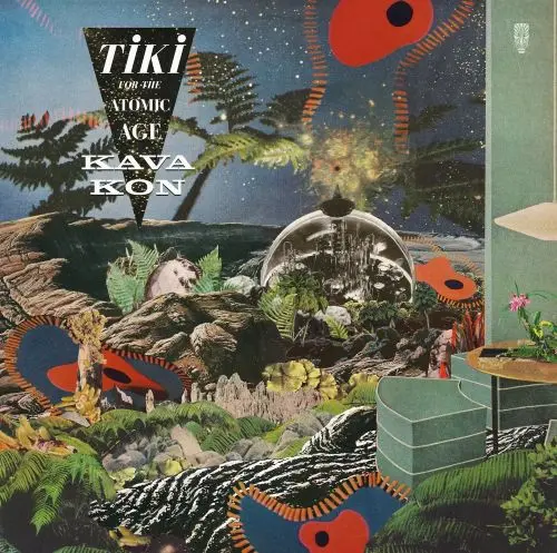 KAVA KON / カヴァ・コン / TIKI FOR THE ATOMIC AGE (IRIDESCENT GREEN VINYL)