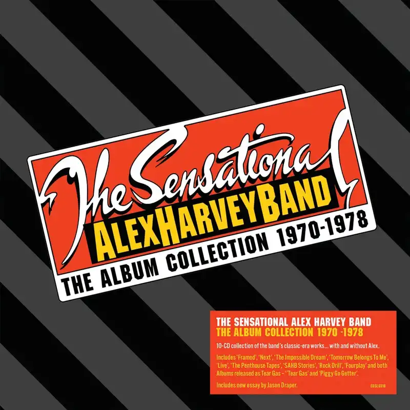 SENSATIONAL ALEX HARVEY BAND / センセーショナル・アレックス・ハーヴェイ・バンド / THE ALBUM COLLECTION (10CD)