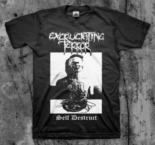 EXCRUCIATING TERROR / L/SELF DESTRUCT / L/SELF DESTRUCT T-SHIRT